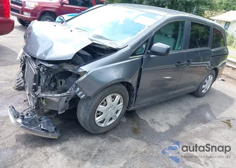 2012 Honda Odyssey Lx from USA, damaged, VIN 5FNRL5H24CB012708